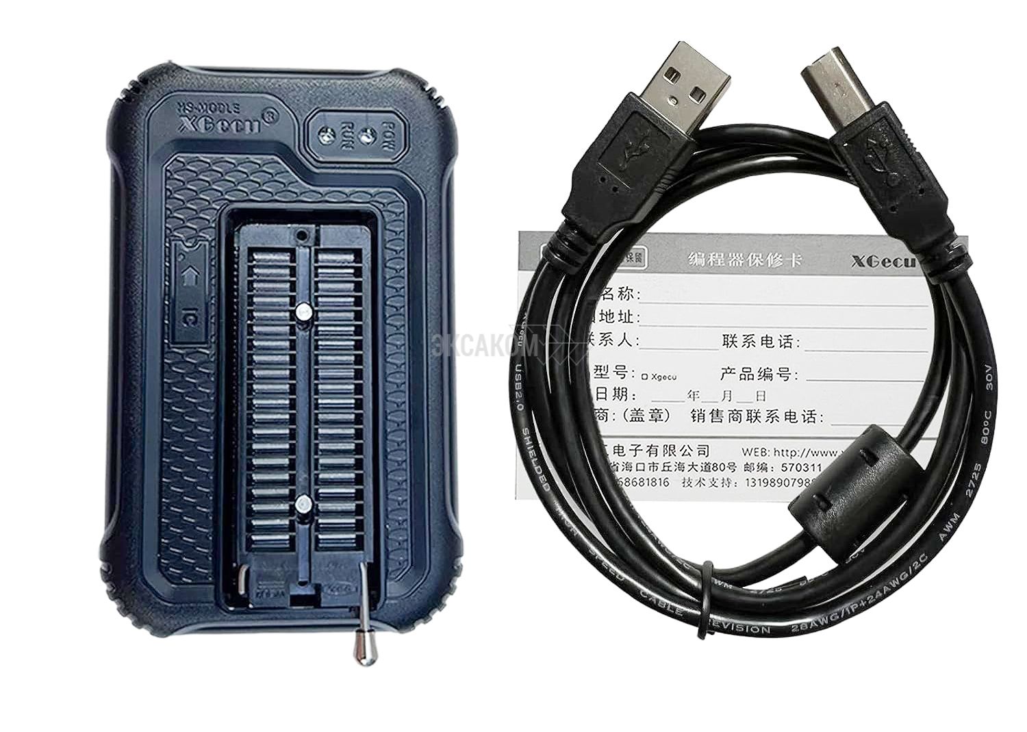 USB программатор параллельных Flash и EEPROM микросхем памяти
